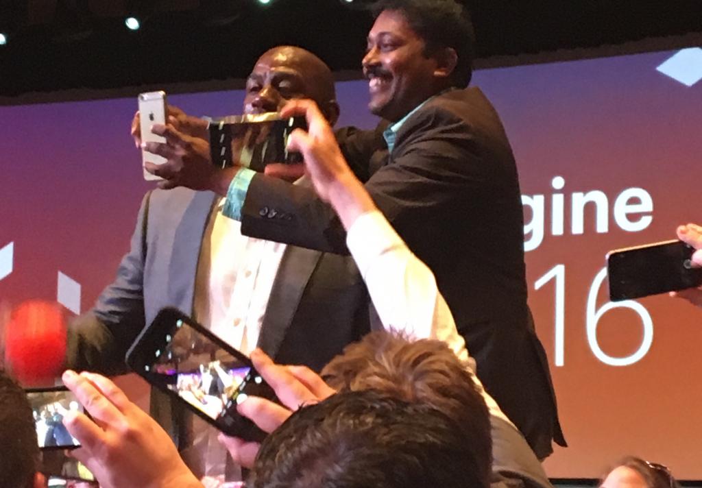 Erving 'magic' Johnson op Imagine 2016