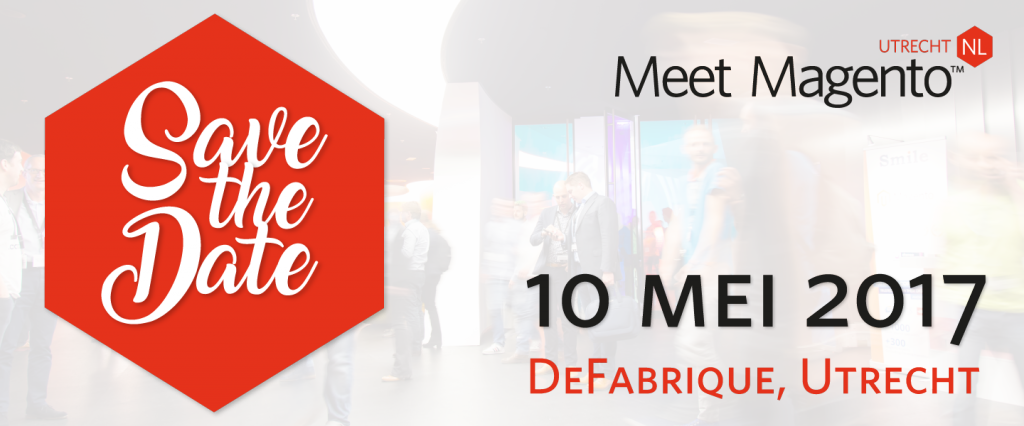 Meet Magento Banner met datum en tekst