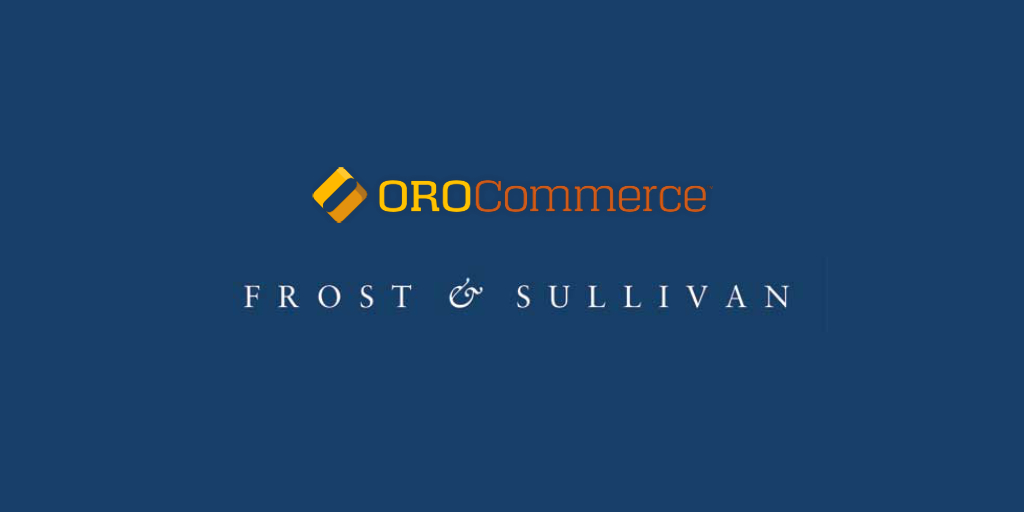 Logo's OroCommerce en Frost & Sullivan