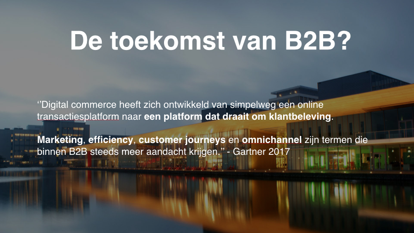 B2B.Commerce introductieslide