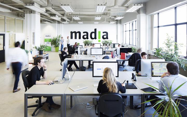 Het kantoor van Madia