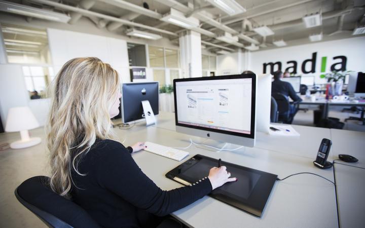 Petra aan het werk voor een B2B webshop of Magento 2 migratie
