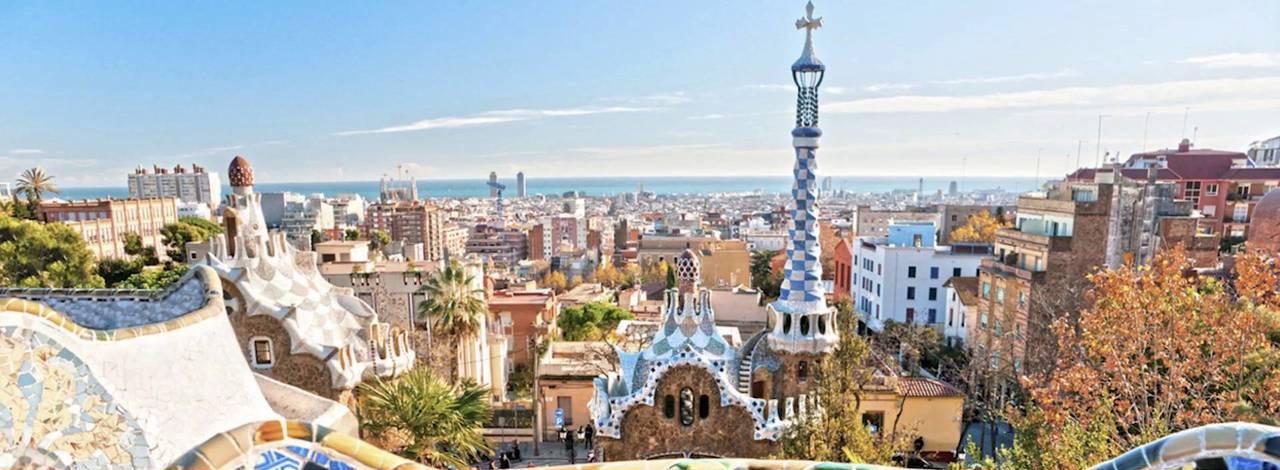 Uitzicht over Barcelona waar MagentoLive Eu wordt gehouden