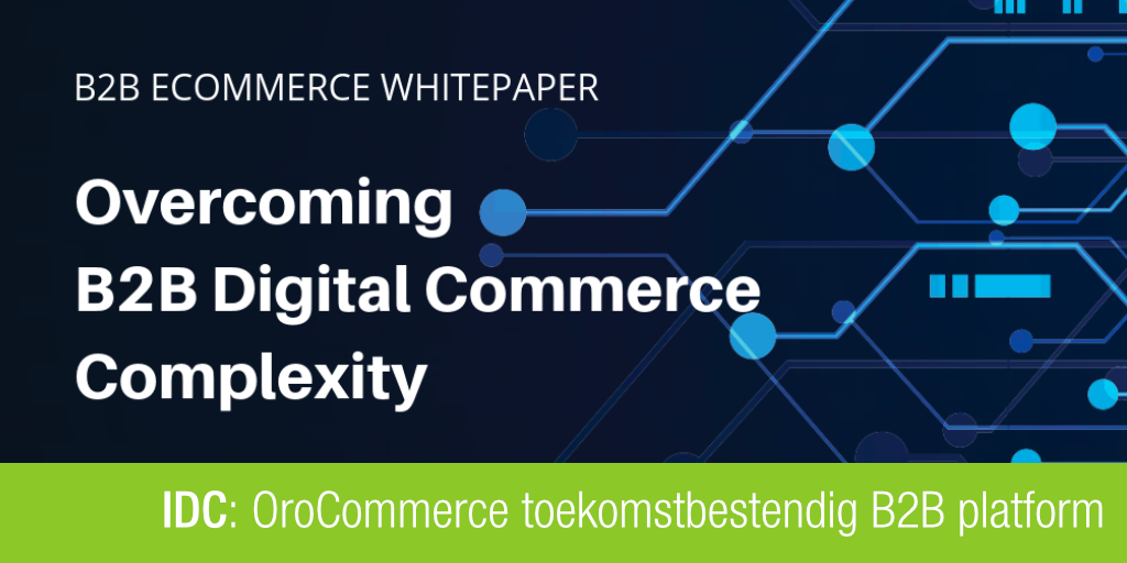 Titel: Overcoming B2B digital Commerce Complexity by IDC