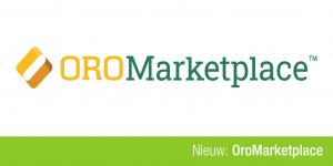 Banner met OroMarketplace logo